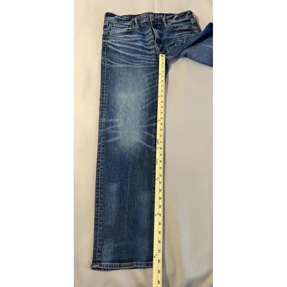 AMERICAN EAGLE  Original‎  Straight Leg Jeans Men's 34x34 (34x32.5) - Picture 3 of 9